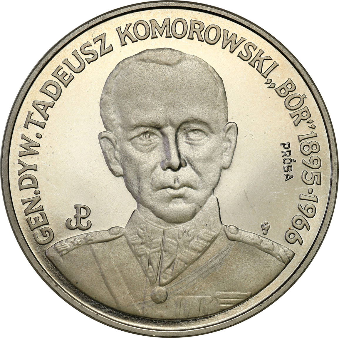 PRL. PRÓBA Nikiel 200 000 złotych 1990 – Bór Komorowski